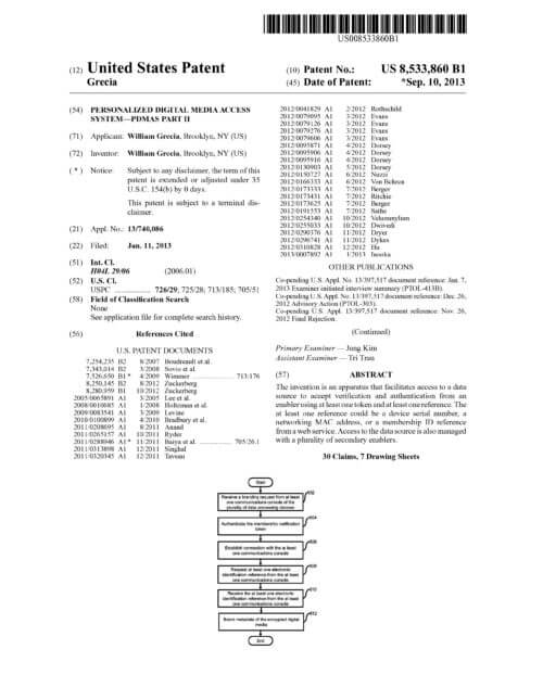 Grecia United States Patent